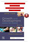 TEST BANK For Growth and Development Across the Lifespan&comma; 3rd Edition By Gloria Leifer&semi; Eve Fleck&comma; Verified Chapters 1 - 16&comma; Complete Newest Version