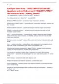 Canfitpro Exam Prep - 2025&vert;COMPLETE EXAM SET &lpar;questions and verified answers&rpar; FREQUENTLY MOST TESTED QUESTIONS &vert; already passed&excl;&excl;