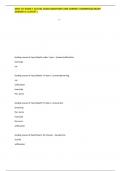 MCN 374 EXAM 1 ACTUAL EXAM 100 QUESTIONS AND CORRECT ANSWERS&vert;ALREADY GRADED A&plus;&lpar;LATEST &rpar;