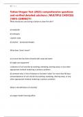 Tattoo Oregon Test &lpar;2025&rpar; comprehensive questions and verified detailed solutions &lpar; MULTIPLE CHOICES&rpar; &vert;100&percnt; CORRECT&excl;&excl;