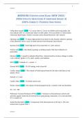 MEDSURG CERTIFICATION EXAM &lpar;NEW 2025&sol; 2026 UPDATE&rpar; QUESTIONS & ANSWERS&vert; GRADE A&vert; 100&percnt; CORRECT &lpar;VERIFIED SOLUTIONS&rpar;