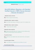 Nurs550 Midterm Questions with Detailed  Verified Answers &lpar;100&percnt; Correct Answers&rpar;  &sol;Already Graded A&plus;