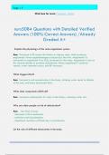 NURS5043   Questions with Detailed Verified Answers &lpar;100&percnt; Correct Answers&rpar; &sol;Already Graded A&plus;