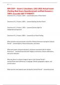 KIN 2501 - Exam 2 &lpar;Jacobsen&comma; LSU&rpar; 2025 Actual exam &lpar;Testing Real Exam Questions&rpar;and verified Answers &lpar; 100&percnt; accurate&rpar; GET IT RIGHT&excl;&excl;