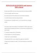 D270 EXAM QUESTIONS and Answers  100&percnt; Solved