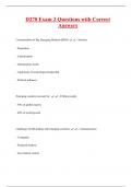 D270 Exam 2 Questions with Correct  Answers