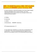 ADN 110 EXAM Questions With 100&percnt;Verified Answers A&plus;GRADED Latest Versions 2025