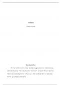   Correlations  Capella University  Data Analysis Plan  The four variables involved are qu