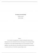   Developing an Operating Budget  Capella University BHA-FPX4008  Abstract  As an executiv