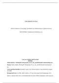   Case Analysis- Tort Law  School of Business&comma; Technology&comma; and Health Care Administration&comma;