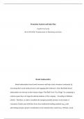   Promotion Analysis and Sales Plan  Capella University  BUS-FPX3030&colon; Fundamentals of Mark