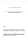   Technological Advances That Will Influence Training  Assessment 4  School of Business&comma; T