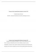   Takeaways from Community Risk Analysis for Anytown USA  Columbia Southern University  FI