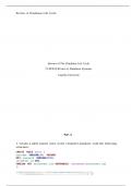 Review of Database Life Cycle  Review of The Database Life Cycle  IT-FPX2230 Intro to Data