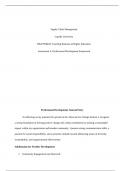   Supply Chain Management Capella University  DB-FPX8420&colon; Teaching Business in Higher Educ