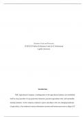   Business Goals and Processes  IT-FPX3170 Ethics & Business Goals for IT Professional  Ca