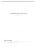   Ethical Problem and Communication&colon; Theodore Roosevelt  Capella University   Captain Croz