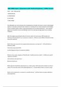 NSG 6006 Exam &vert; Questions with Verified Solutions &vert; 100&percnt; Correct