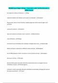NU606 Exam Regis College &vert; Questions with Verified Answers &vert; 100&percnt; Correct