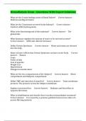 Hemodialysis Exam - Questions With Expert Solutions