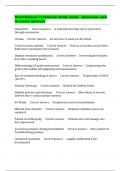 Hemodialysis Technician Study Guide - Questions And Accurate Answers