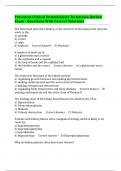 Fresenius Clinical Hemodialysis Technician Review Exam - Questions With Correct Solutions