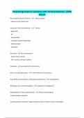 EXAMS BUNDLE&colon;&colon;&colon;&colon;&colon;Parasitology  Exams &vert; Questions with Correct Answers&vert; Verified