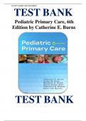 A Complete Test Bank for Pediatric Primary Care&comma; 6th Edition by Dawn Lee Garzon Maaks&comma;  Catherine E&period; Burns &comma; Ardys M&period; Dunn