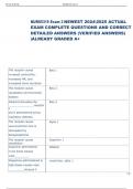 NURS5315 Exam 3 NEWEST 20242025 ACTUAL  EXAM COMPLETE QUESTIONS AND CORRECT  DETAILED ANSWERS &lpar;VERIFIED ANSWERS&rpar;  &vert;ALREADY GRADED A&plus;