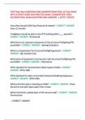 TCFP Prep Exam QUESTIONS AND ANSWERS EXAM 2024- ACTUAL EXAM  WITH A STUDY GUIDE AND PRACTICE EXAM &vert; GUARANTEED  PASS&vert;  ACCURATE REAL EXAM QUESTIONS AND ANSWERS  &vert; LATEST UPDATE   