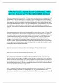 CASPer TEST &vert; Actual Exam Questions &vert; 100&percnt; Correct Answers &vert; Verified 2025&sol;2026 Version