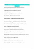 PNR207 Exam 3 Study Guide &vert; Questions with Verified Solutions &vert; 100&percnt; Correct