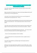 Procore Superintendent Certification Exam&vert; Questions With Correct Answers &vert; Verified