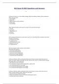 BLS Exam B 2025 Questions and Answers