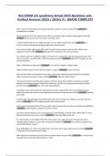 BLS Exam B 2025uestions and Answers&period;