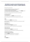 BLS Exam B 2025uestions and Answers&period;