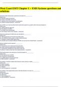 OFFER&excl;&excl;&excl;OFFER&excl;&excl; package  deal for  West Coast EMT   exams   with complete rationales 100&percnt; pass