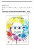 TEST BANK FOR Fundamentals of Nursing&colon; Active Learning for Collaborative Practice 3rd Edition by Barbara L&period; Yoost&comma; Lynne R&period; Crawford ISBN&colon; 9780323828093 ALL CHAPTERS COVERED 100&percnt; VERIFIED A&plus; GRADE ASSURED&excl;&excl;&excl;&excl;&excl;NEW LATEST UPDATE&excl;&excl;&excl;&excl;&excl;