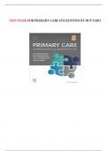 Buttaro&colon; Primary Care&colon; A Collaborative Practice&sol; Interprofessional Collaborative Practice 6TH EDITION-Test Bank