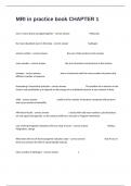 MRI in practice book CHAPTER 1 Real Exam Questions With 100&percnt; Correct Verified Answers&period;