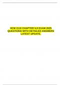 HCM 2110 EXAM 3  100&percnt; VERIFIED EXAM BUNDLE