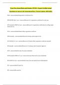 Texas Fire Alarm Rules and Statutes TFM11 &sol; Expert Verified Actual Questions & Answers for Guaranteed Pass &vert; Newest Update&comma; 2025-2026&period;