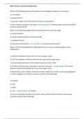 ARRT Vascular Interventional Mock Exam 300&plus; questions with 100&percnt; verified answers