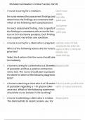 RN Maternal Newborn Online Practice 2023 B