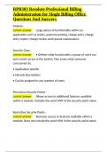 RPB303 Resolute Professional Billing Administration for Single Billing Office Questions And Answers&period;docx