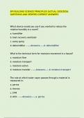 BPI BUILDING SCIENCE PRINCIPLES &lpar;ACTUAL 2025&sol;2026&rpar; QUESTIONS AND VERIFIED CORRECT ANSWERS