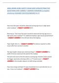 IMSA WORK-ZONE SAFETY EXAM 2025 UPDATE&sol;PRACTICE  QUESTIONS AND CORRECT VERIFIED ANSWERS &lpar;complete  solutions&rpar; ASSURED SUCCESS&sol;GRADED A&plus;&excl;&excl;&excl;