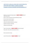ASAP PACE Certification EXAM 2025 UPDATE&sol;PRACTICE  QUESTIONS AND CORRECT VERIFIED ANSWERS  &lpar;complete solutions&rpar; ASSURED SUCCESS&sol;GRADED A&plus;&excl;&excl;&excl; 