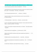 UFT IICRC Exam &vert; Questions with Verified Solutions &vert; 100&percnt; Correct