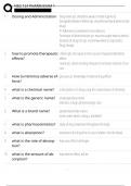 NSG 124 PHARM EXAM 1 QUESTIONS WITH DETAILED VERIFIED ANSWERS &lpar;100&percnt; CORRECT ANSWERS&rpar; &sol;ALREADY GRADED A&plus;